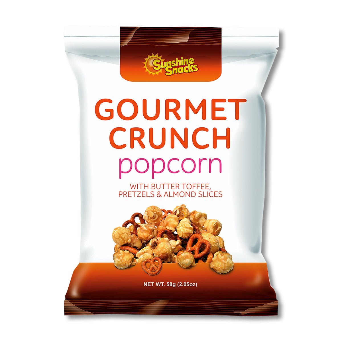 Snacks Gourmet Crunch Popcorn with Butter Toffee